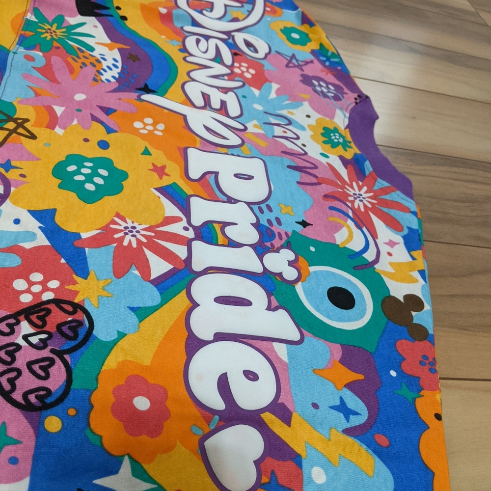 NWT! Disney Pride Collection Spirit Jersey Adult Size Small - Picture 8 of 15